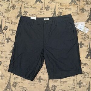 REACTION Kenneth Cole NWT! Men'S Black Combo Striped Cotton Short Size 34